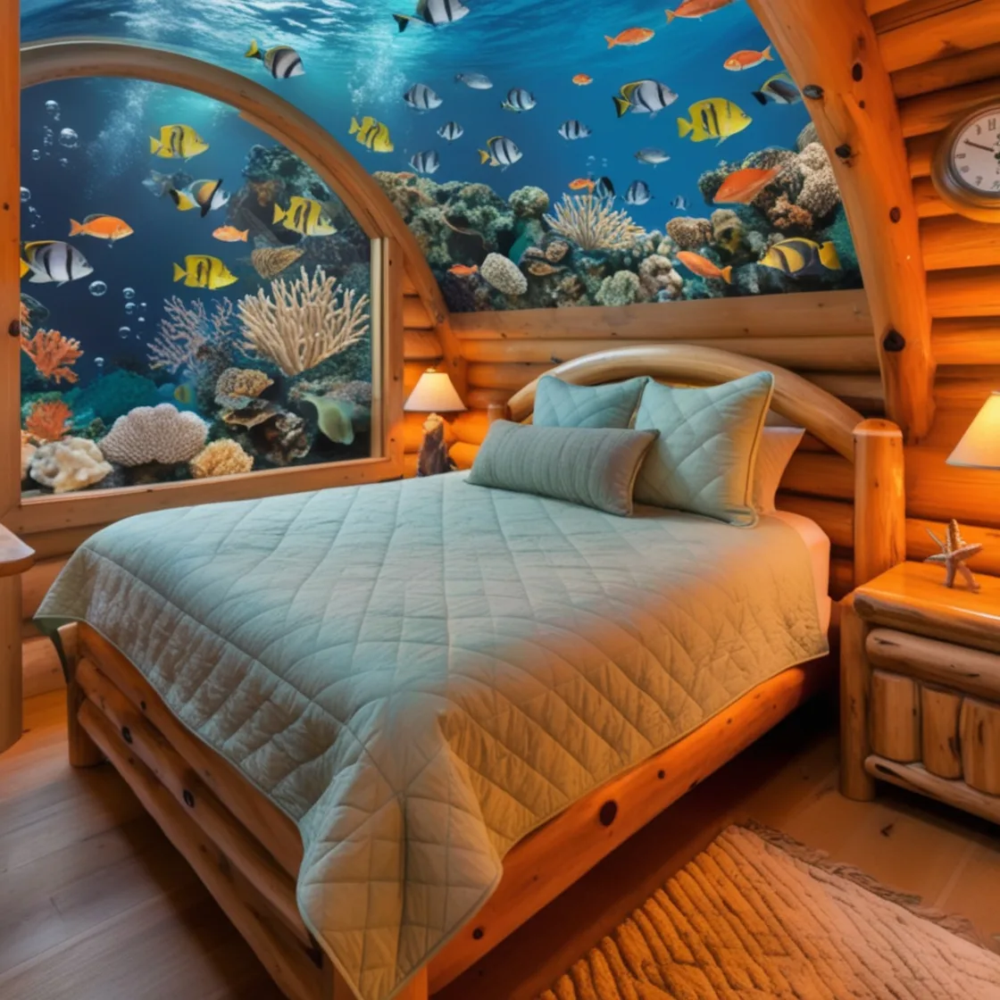 Dive into Serenity: Transform Your Space with Stunning Aquarium Bedrooms