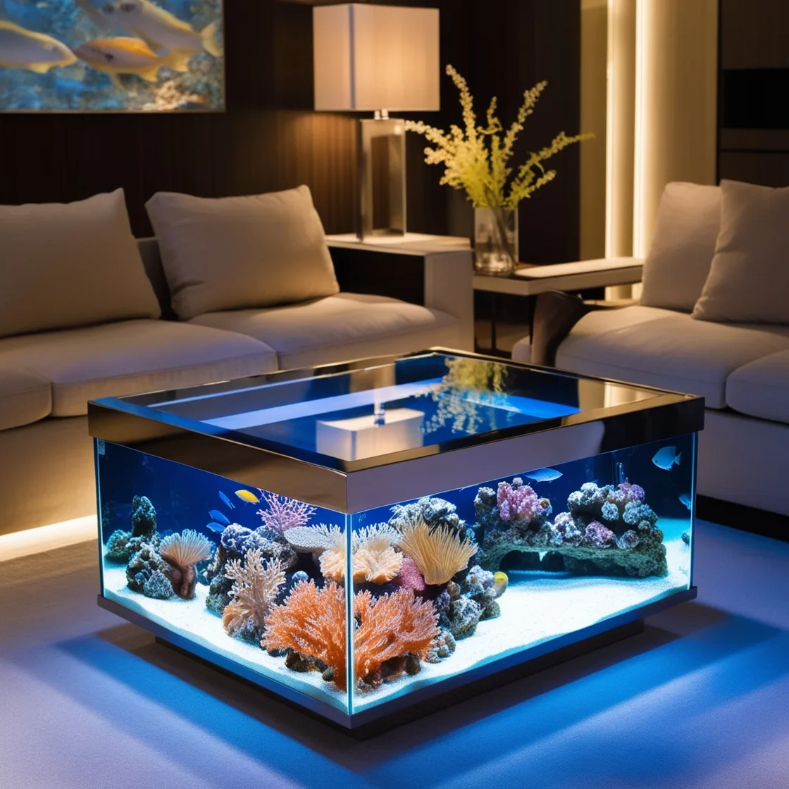 Aquarium Coffee Tables: A Stunning Blend of Functionality and Underwater Elegance