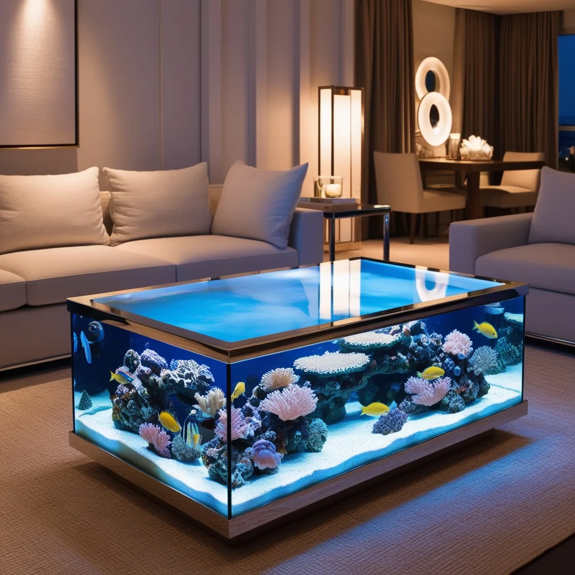 Aquarium Coffee Tables: A Stunning Blend of Functionality and Underwater Elegance