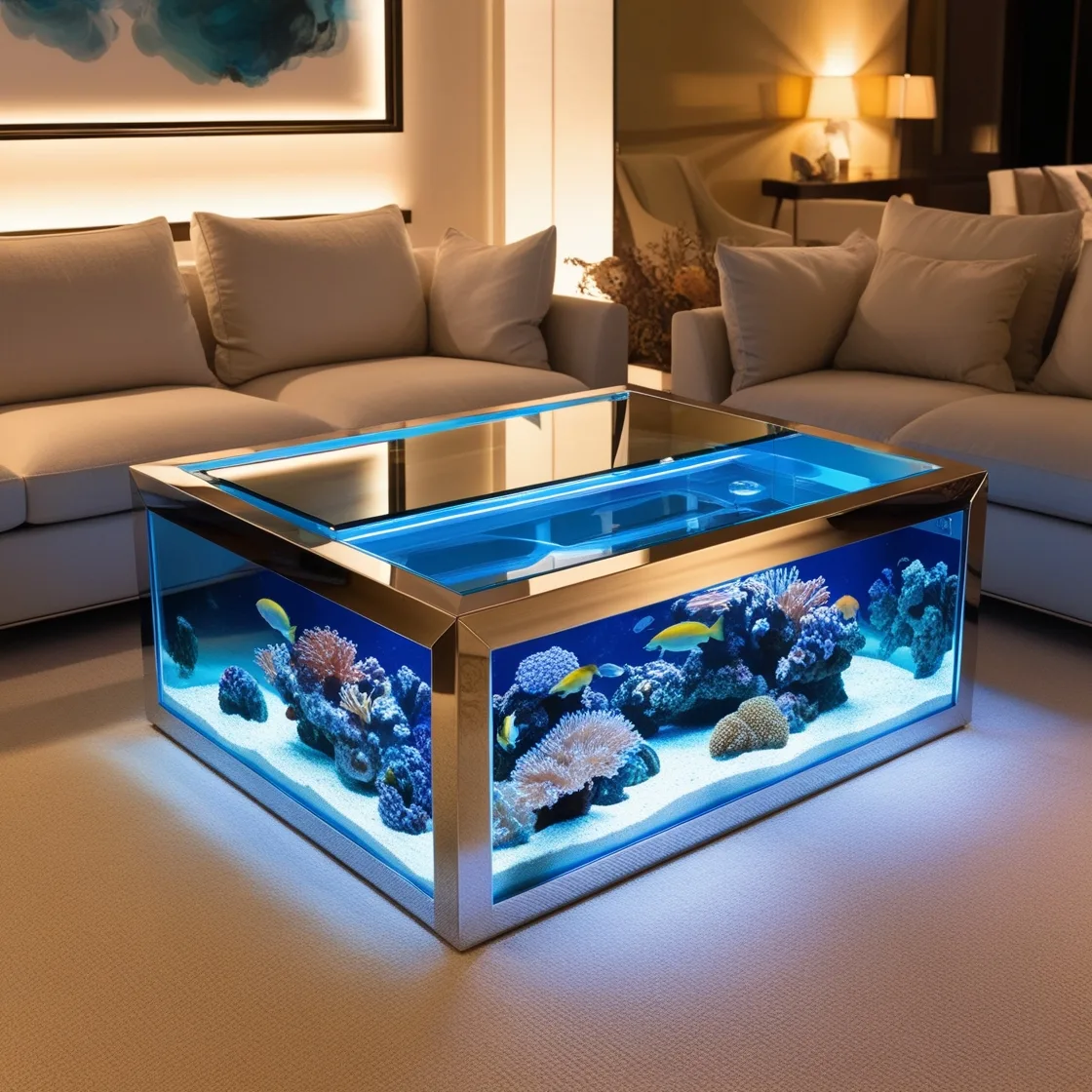 Aquarium Coffee Tables: A Stunning Blend of Functionality and Underwater Elegance