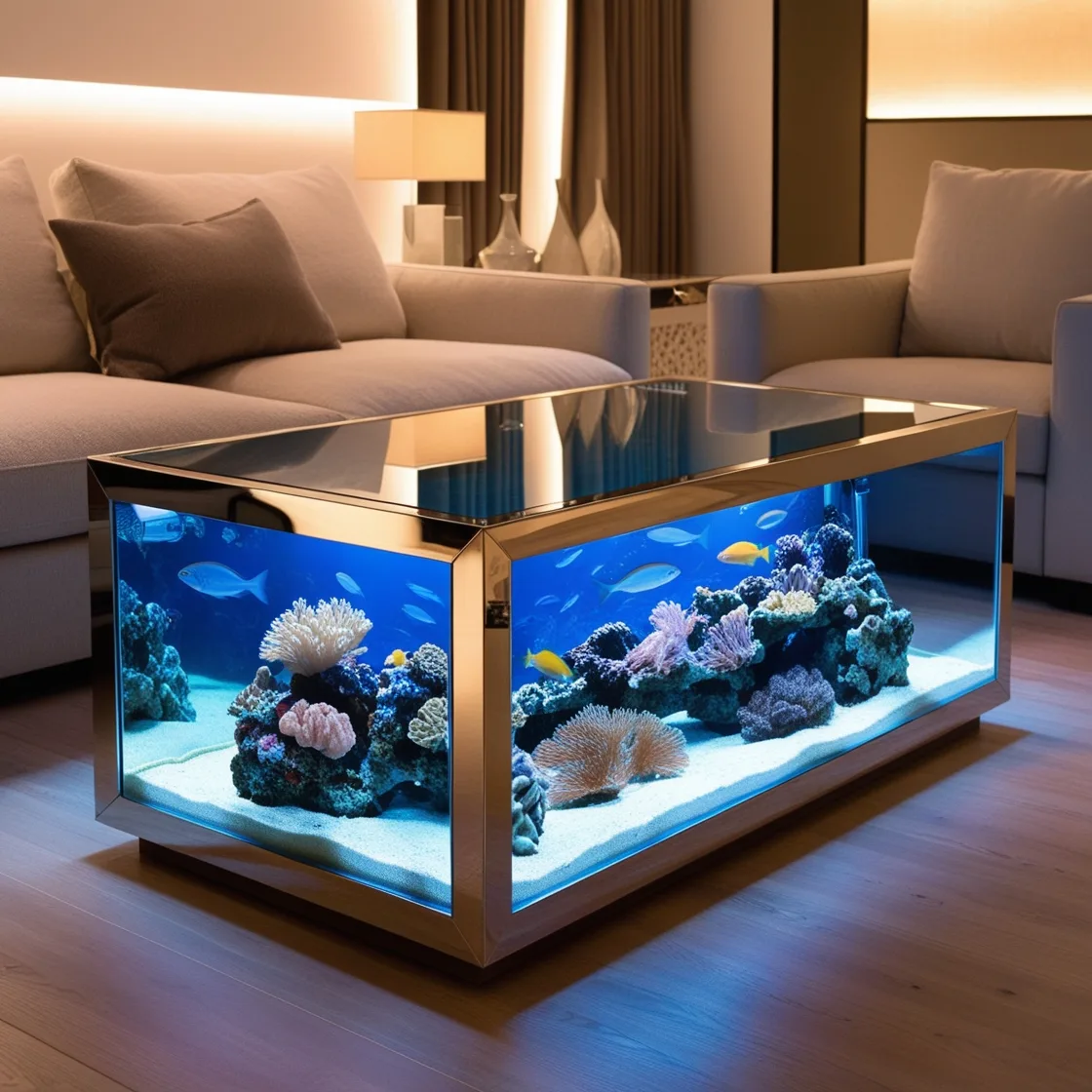 Aquarium Coffee Tables: A Stunning Blend of Functionality and Underwater Elegance