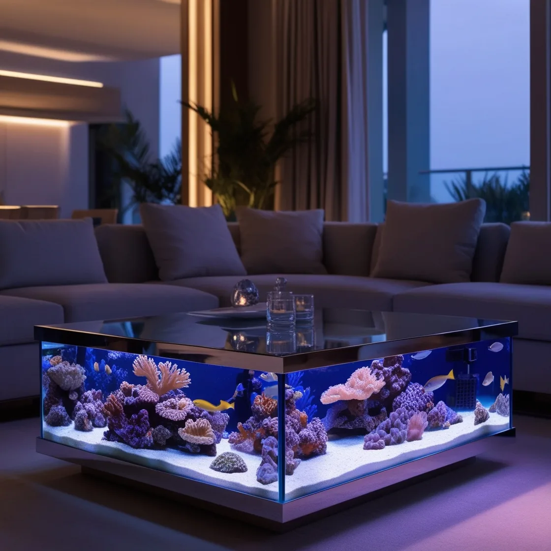 Aquarium Coffee Tables: A Stunning Blend of Functionality and Underwater Elegance