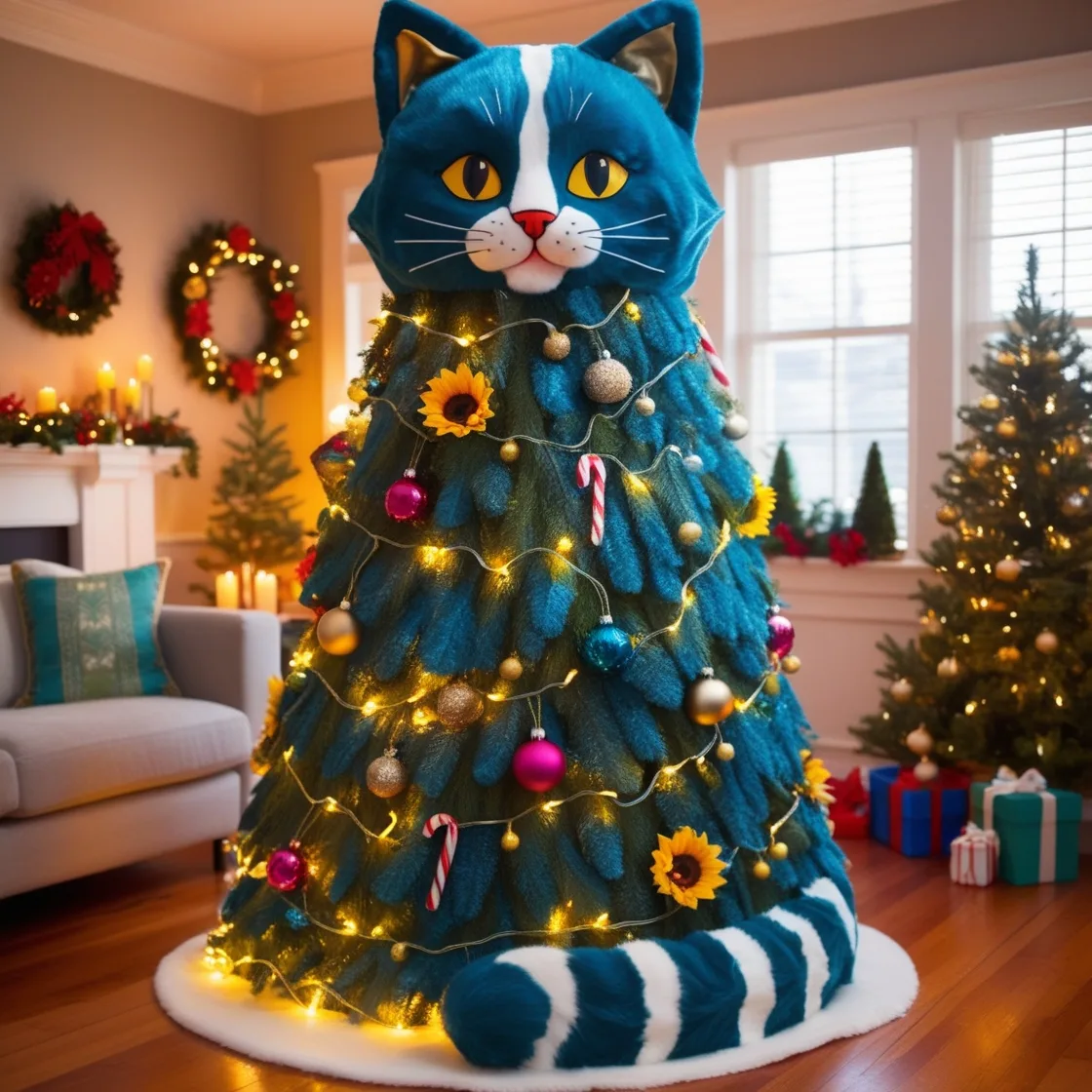 Bring Festive Joy to Your Pets with Cat Christmas Trees