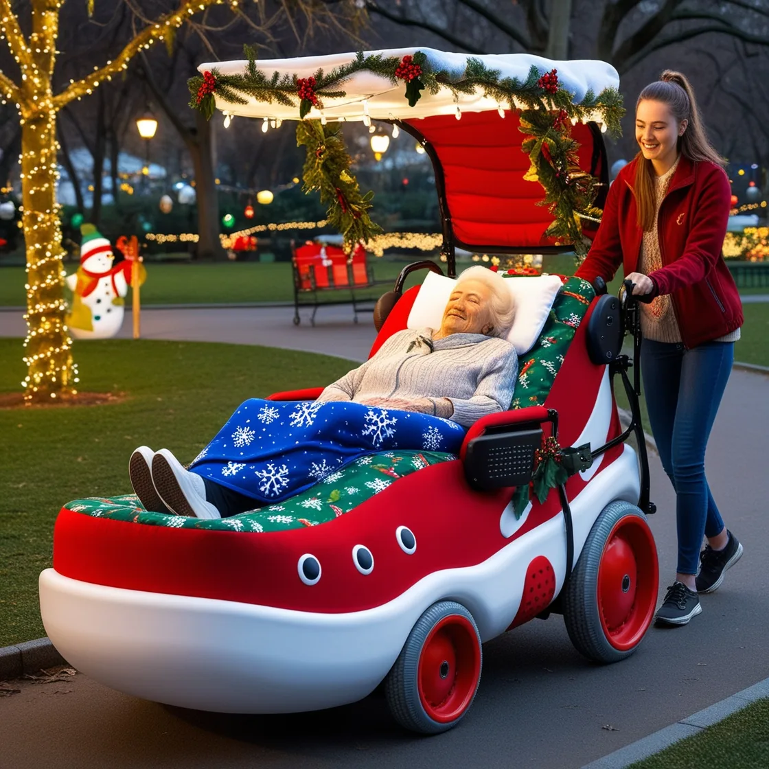 Experience Ultimate Comfort on the Go with the Crocs-Shaped Bed Stroller