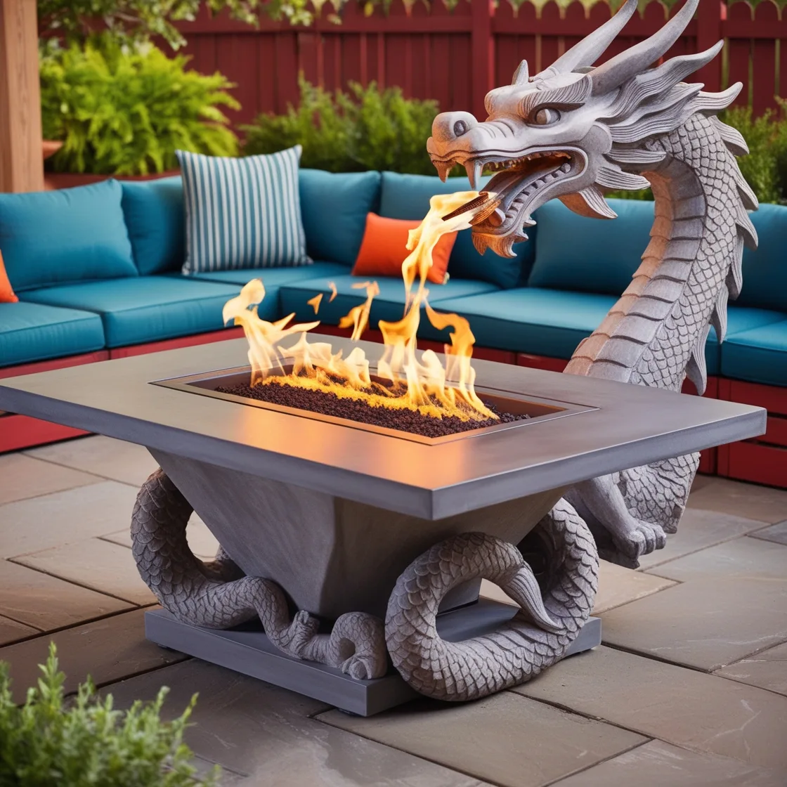 Ignite Your Outdoor Space: The Majestic Appeal of Dragon Fire Tables