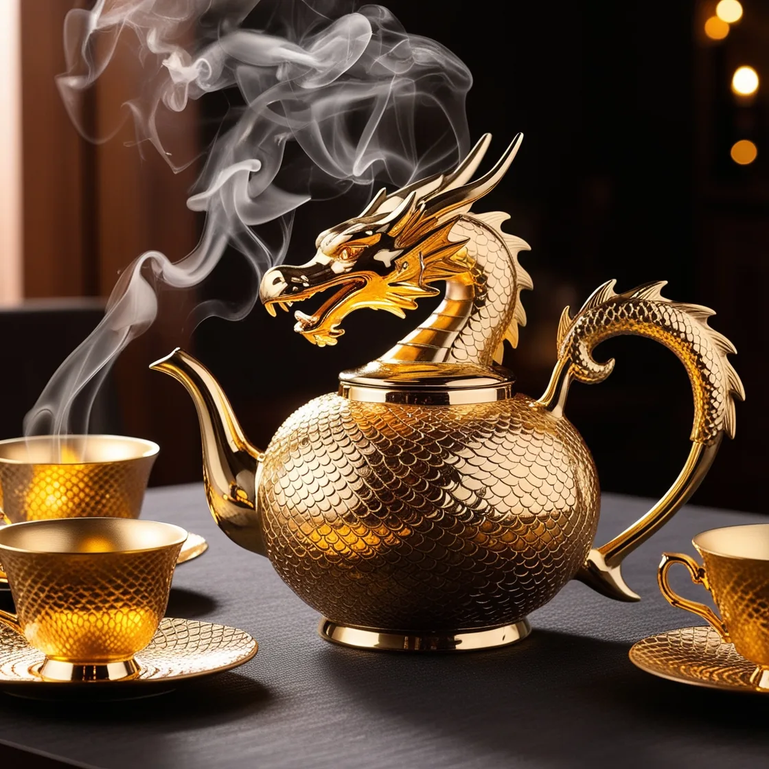 Tea Time Reimagined: Discover the Majestic Beauty of Dragon Tea Sets