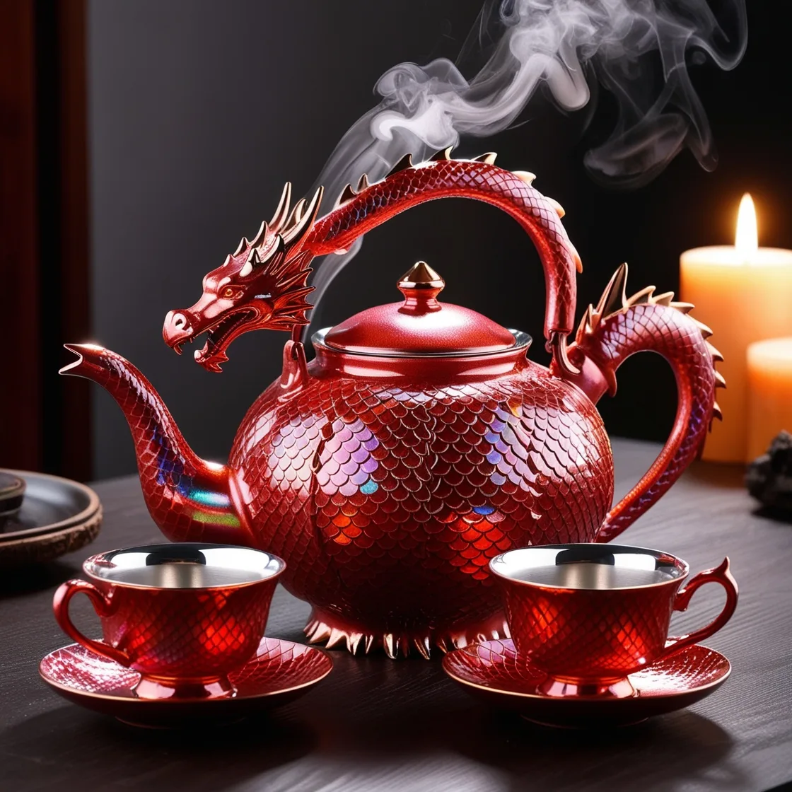 Tea Time Reimagined: Discover the Majestic Beauty of Dragon Tea Sets