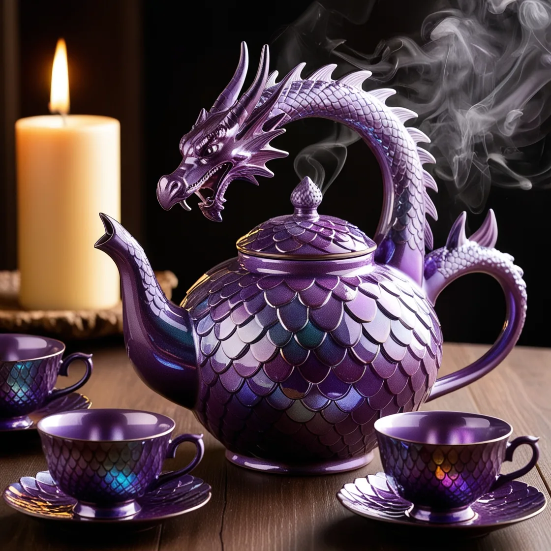 Tea Time Reimagined: Discover the Majestic Beauty of Dragon Tea Sets