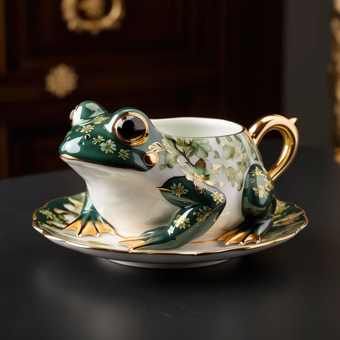 Sip with a Smile: The Whimsical Charm of Frog-Shaped Teacups