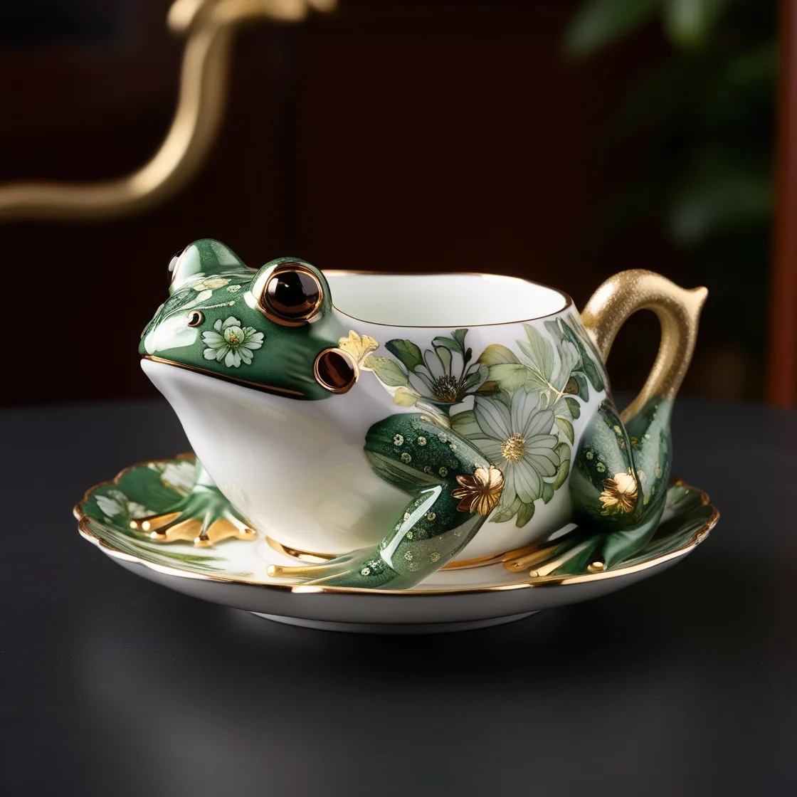 Sip with a Smile: The Whimsical Charm of Frog-Shaped Teacups