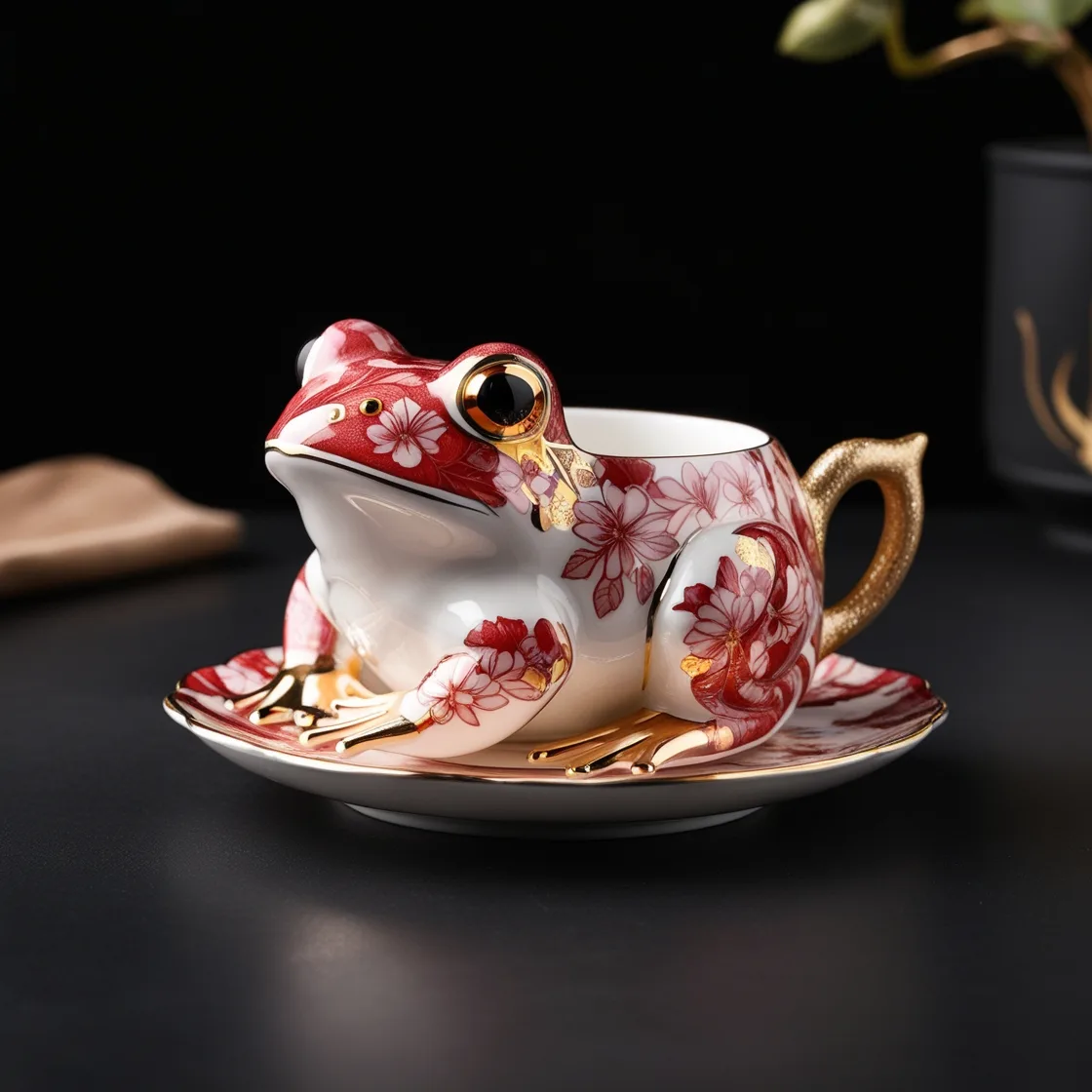 Sip with a Smile: The Whimsical Charm of Frog-Shaped Teacups