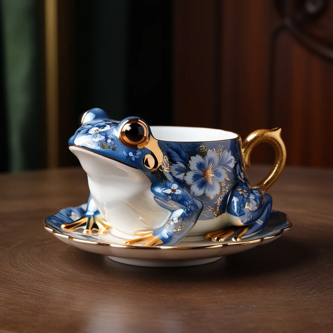 Sip with a Smile: The Whimsical Charm of Frog-Shaped Teacups