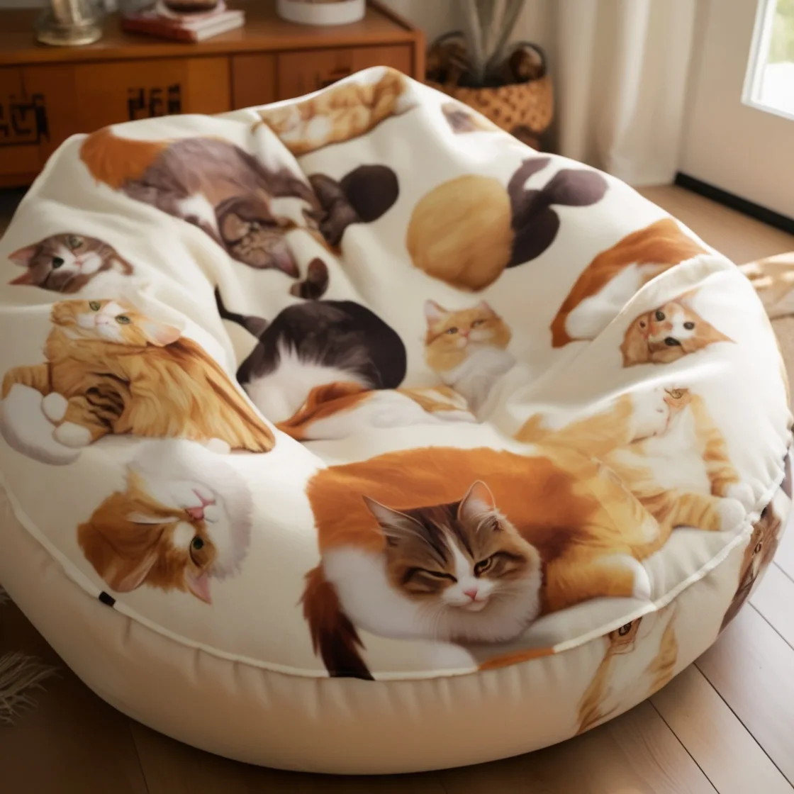 Snuggle Up in Style: Giant Fur Pet Beds For Humans