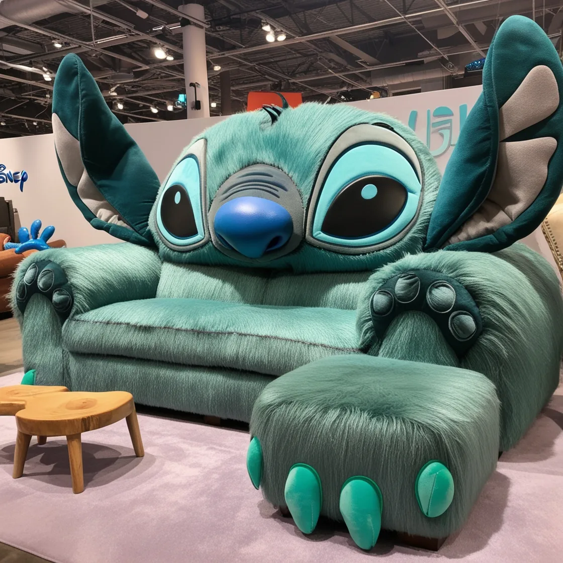 Giant Stitch Shaped Couch: The Ultimate Cozy Seating Experience