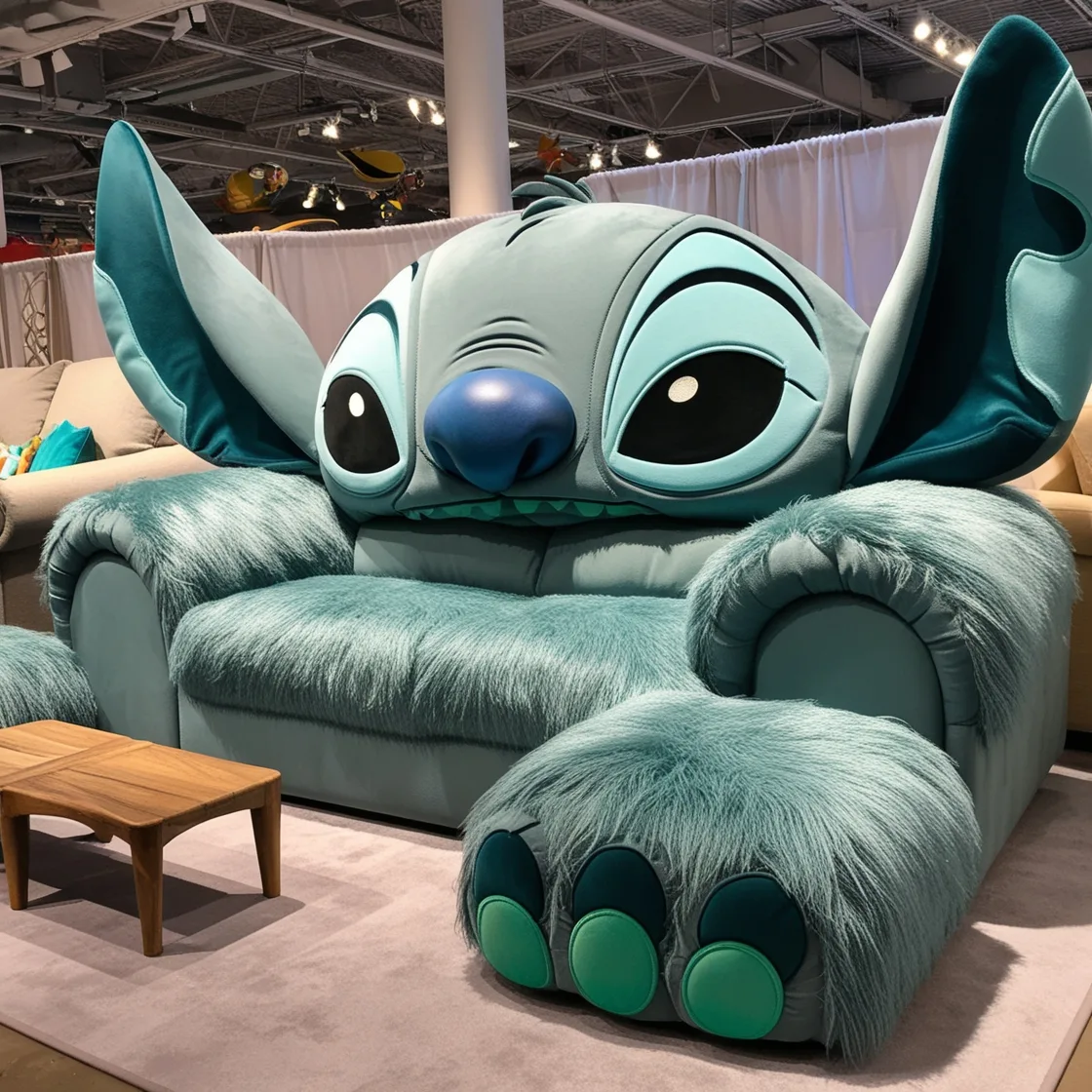 Giant Stitch Shaped Couch: The Ultimate Cozy Seating Experience