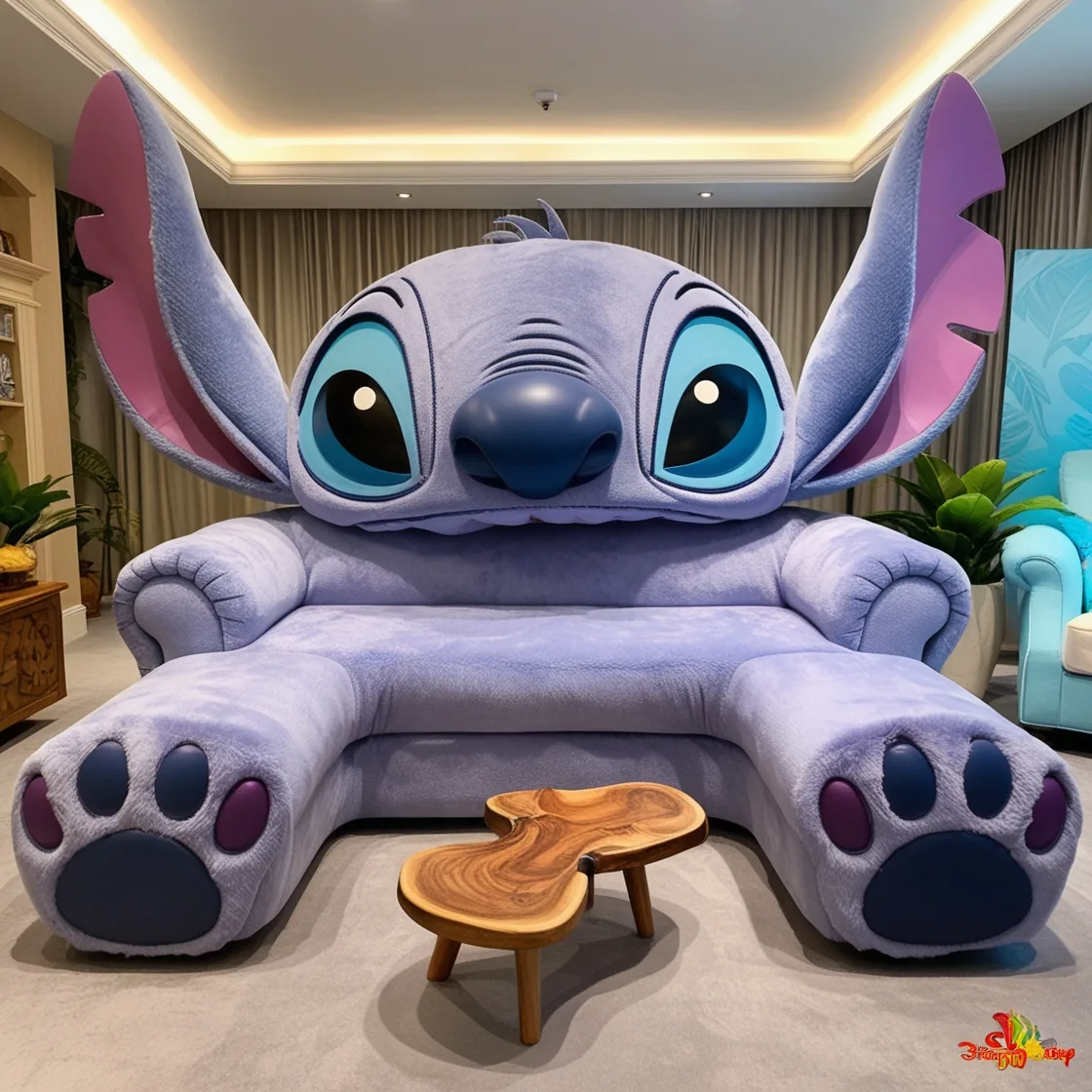 Giant Stitch Shaped Couch: The Ultimate Cozy Seating Experience