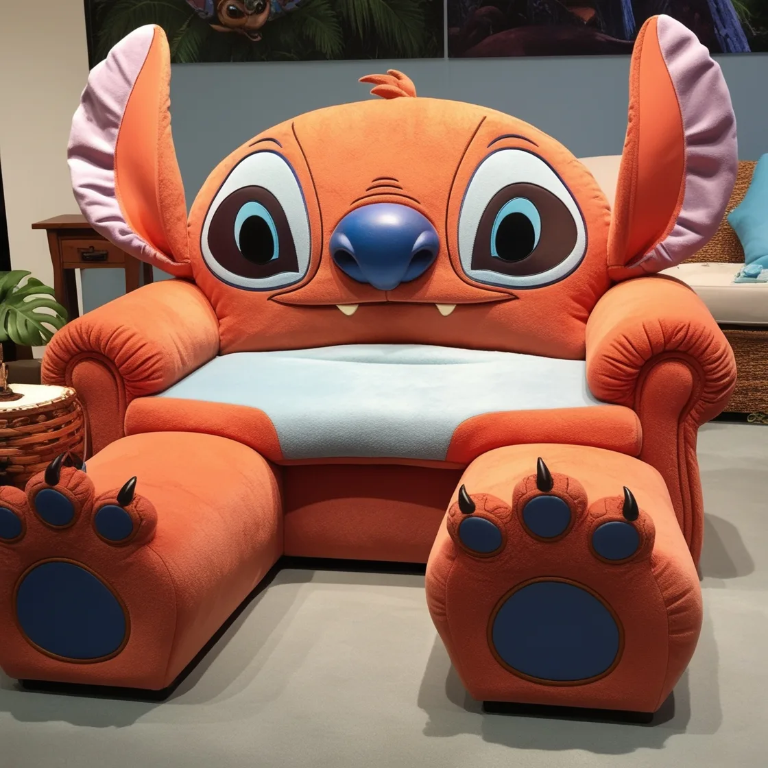 Giant Stitch Shaped Couch: The Ultimate Cozy Seating Experience