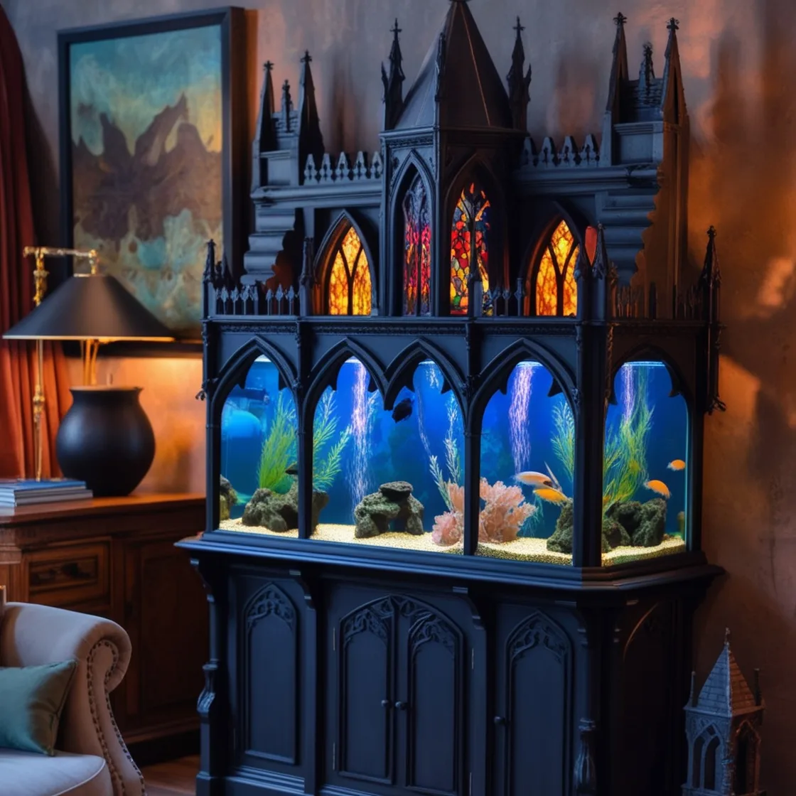 Dive into Darkness: Explore the Allure of Gothic Aquariums