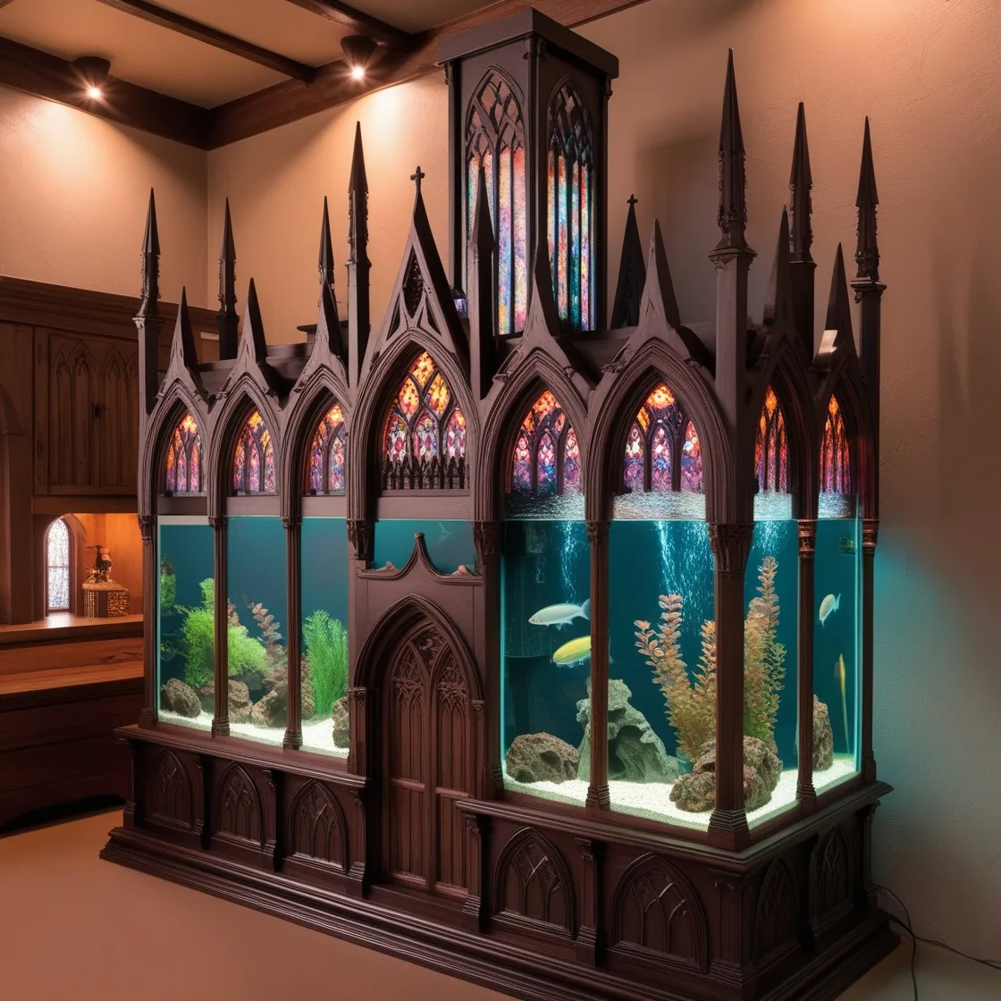 Dive into Darkness: Explore the Allure of Gothic Aquariums