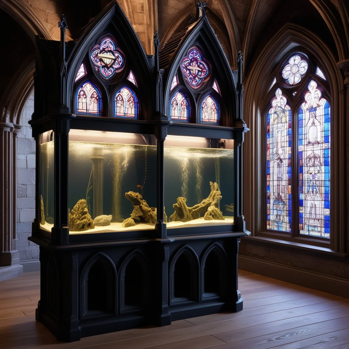 Dive into Darkness: Explore the Allure of Gothic Aquariums