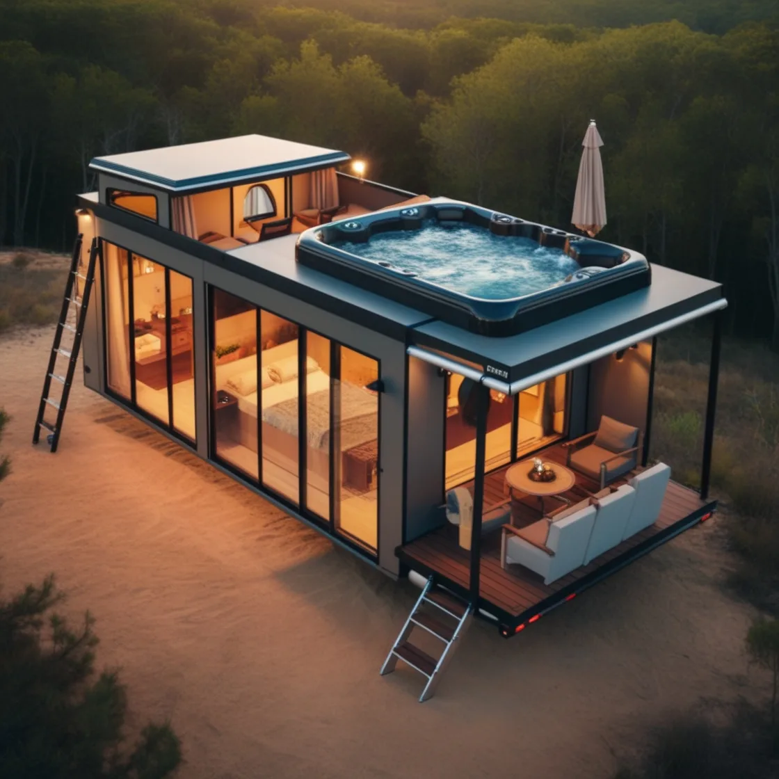 Travel in Luxury: The Ultimate Hot Tub Camper Experience