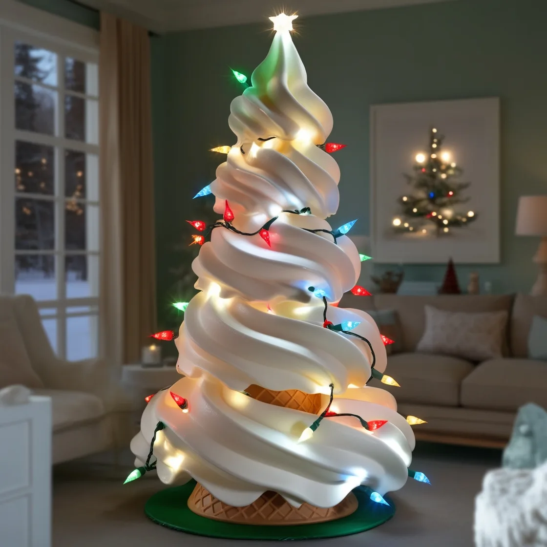 Ice Cream Christmas Trees: Sweeten Your Holidays with Festive Treats