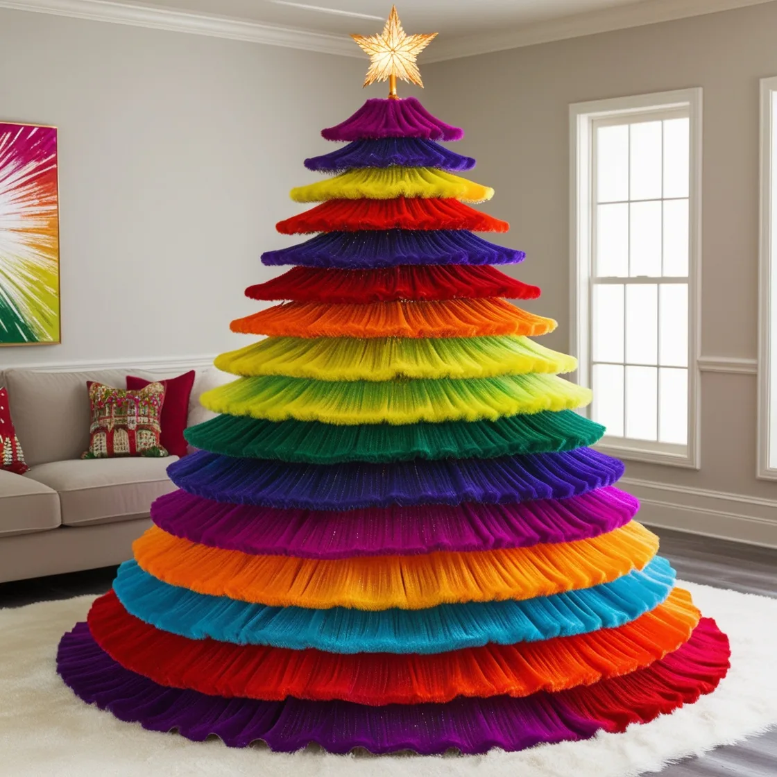 Brighten Your Holidays with Rainbow Christmas Trees: A Colorful Twist on Tradition