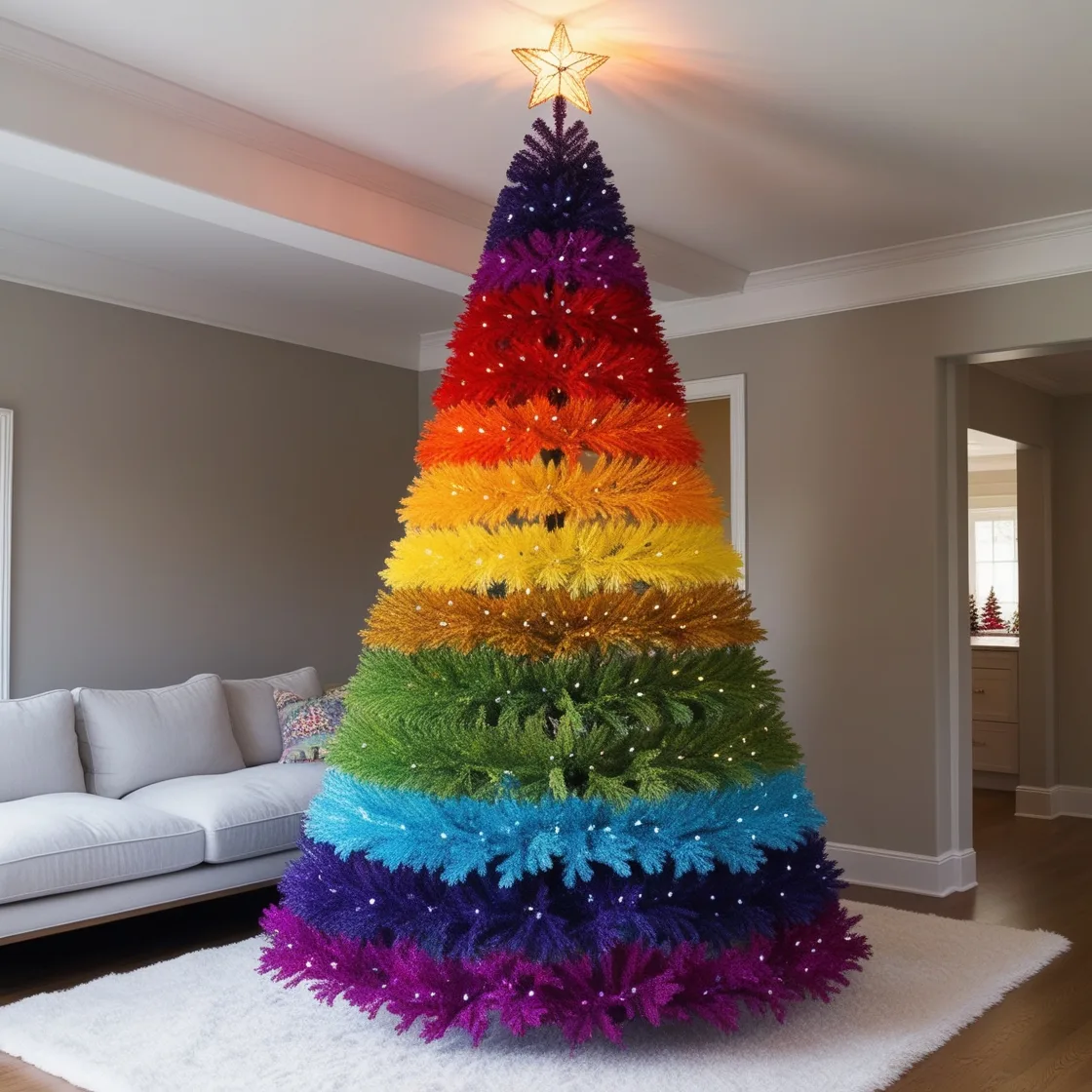 Brighten Your Holidays with Rainbow Christmas Trees: A Colorful Twist on Tradition