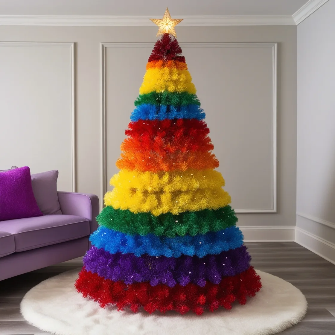 Brighten Your Holidays with Rainbow Christmas Trees: A Colorful Twist on Tradition