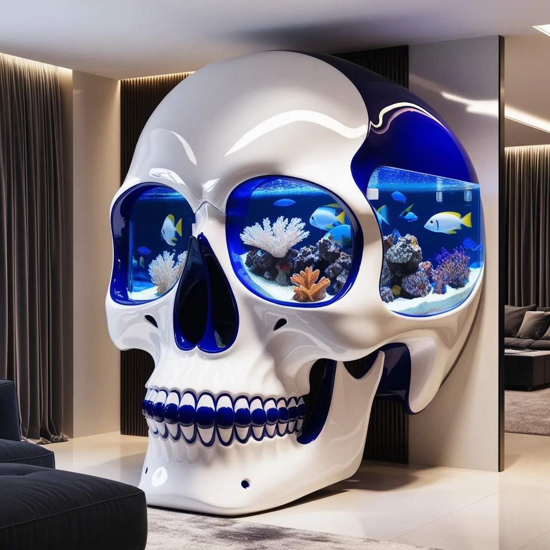 Skull Aquariums: A Bold and Unique Way to Showcase Your Fish