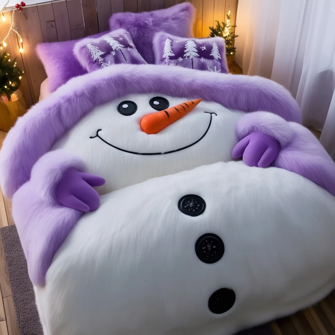 Transform Your Bedroom into a Winter Wonderland with Snowman Bedding