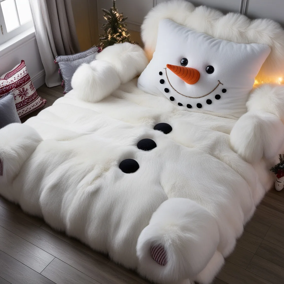 Transform Your Bedroom into a Winter Wonderland with Snowman Bedding