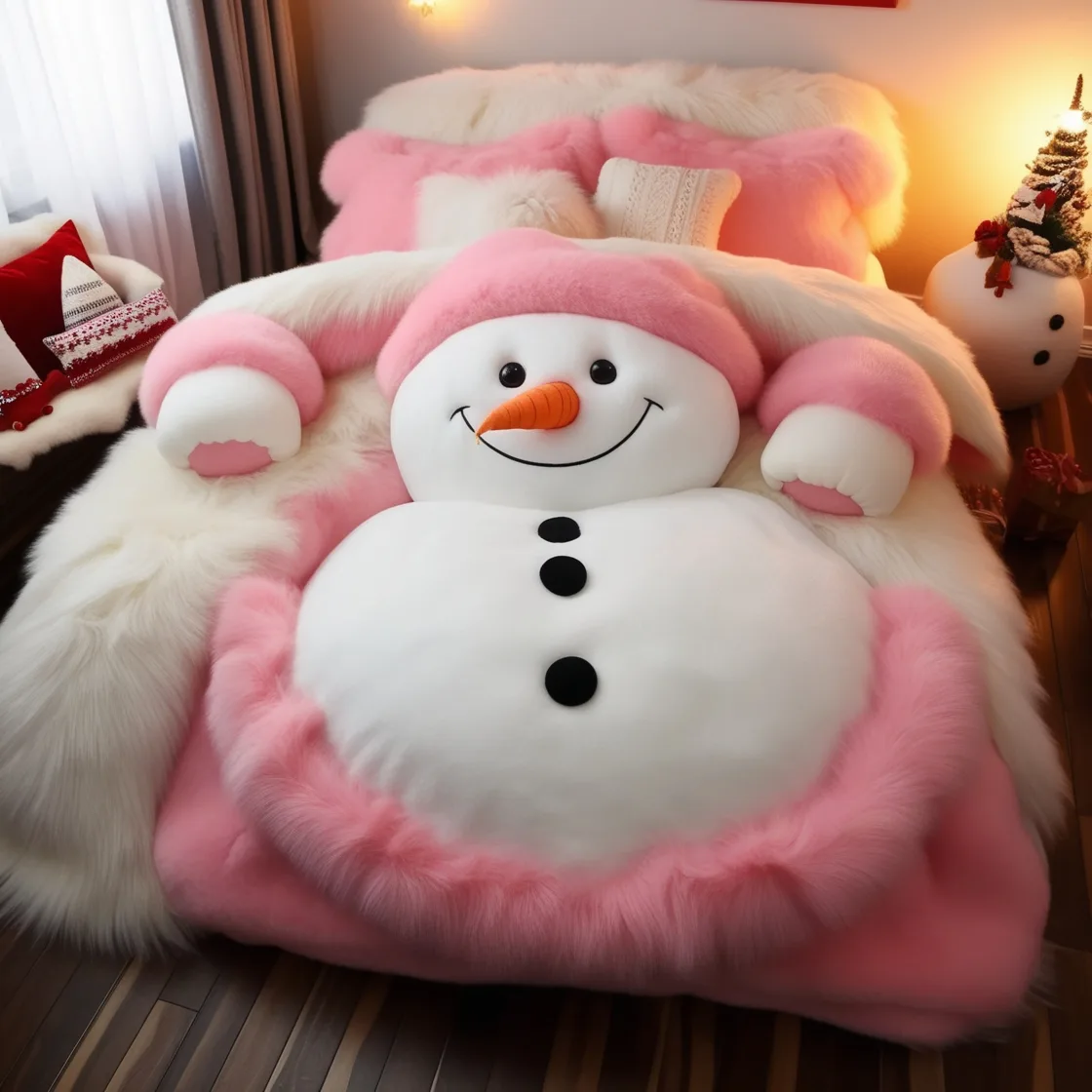 Transform Your Bedroom into a Winter Wonderland with Snowman Bedding