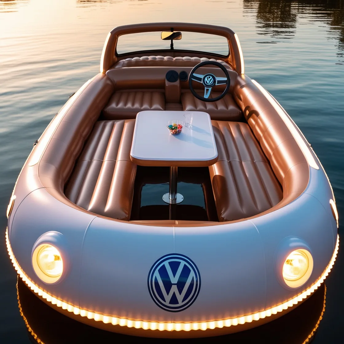 Volkswagen Bus Lake Party Floats: The Ultimate Summer Vibe on Water