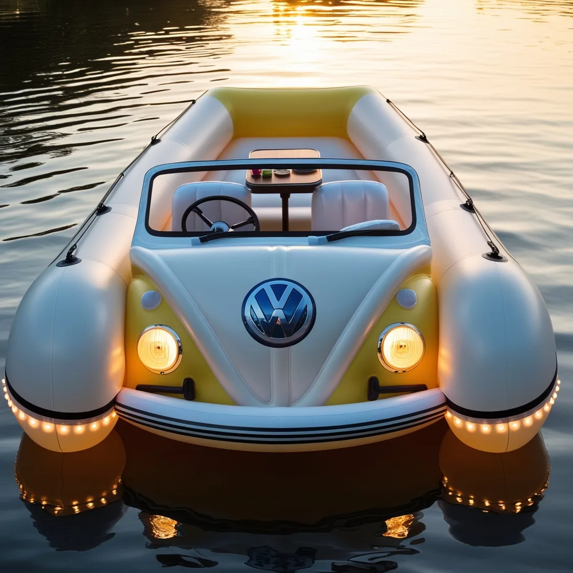 Volkswagen Bus Lake Party Floats: The Ultimate Summer Vibe on Water