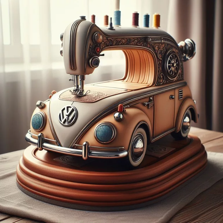 Volkswagen Inspired Mini Sewing Machine: Crafting Creativity with Style