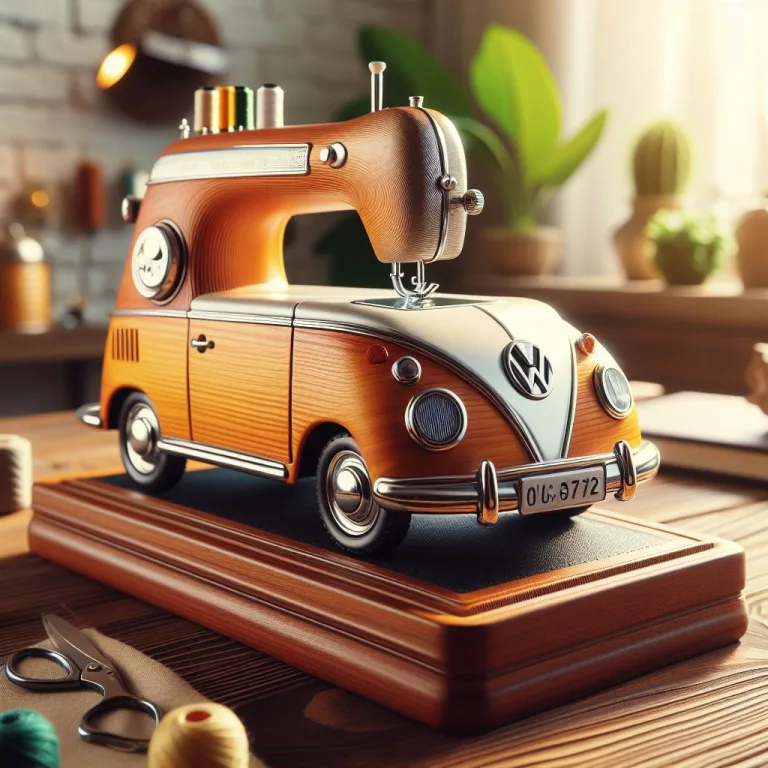 Volkswagen Inspired Mini Sewing Machine: Crafting Creativity with Style