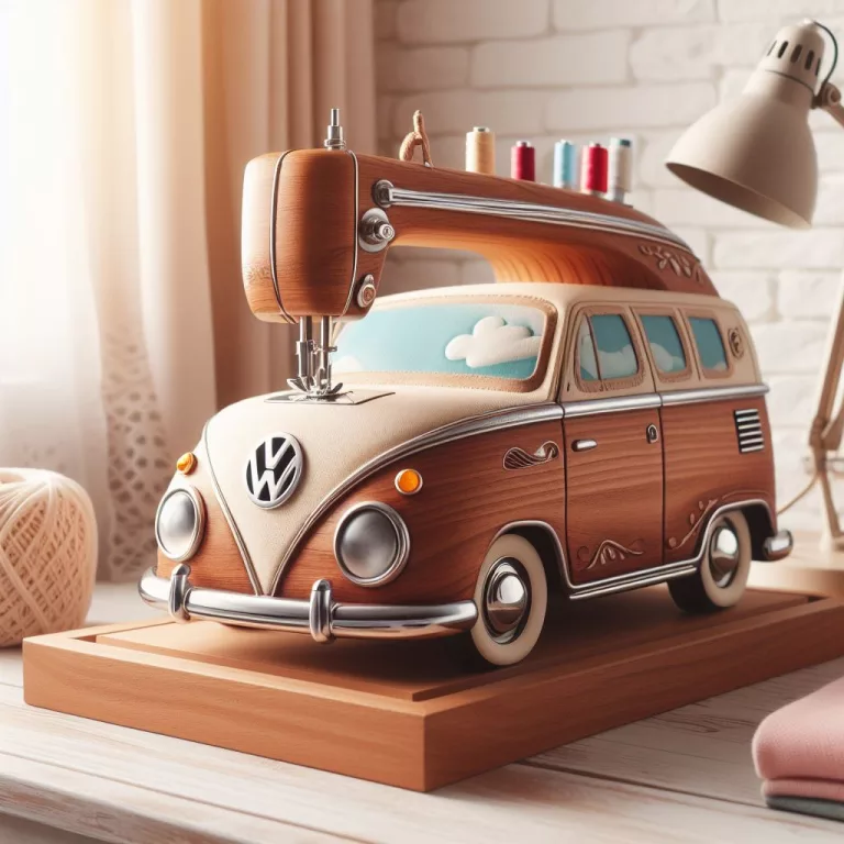 Volkswagen Inspired Mini Sewing Machine: Crafting Creativity with Style