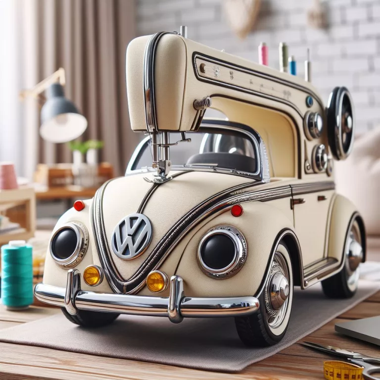 Volkswagen Inspired Mini Sewing Machine: Crafting Creativity with Style