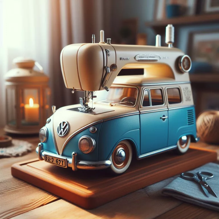 Volkswagen Inspired Mini Sewing Machine: Crafting Creativity with Style