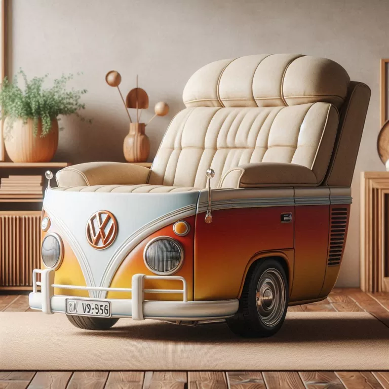 Volkswagen-Inspired Recliner: Where Iconic Design Meets Ultimate Comfort