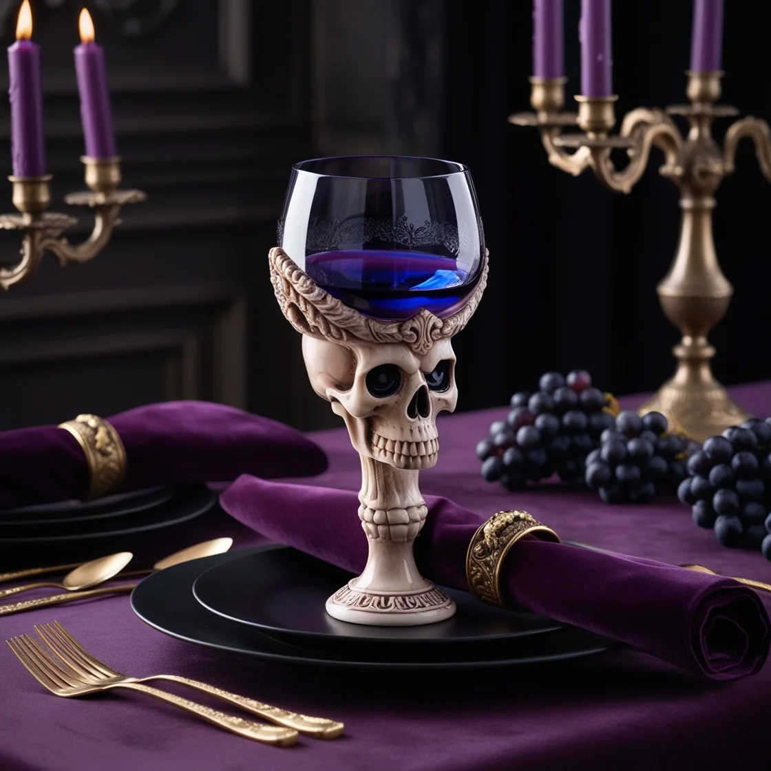 Wine Glasses Skull Design: A Bold Twist on Your Drinking Experience