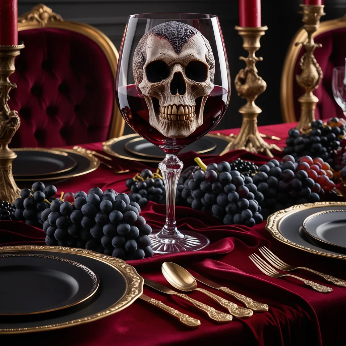 Wine Glasses Skull Design: A Bold Twist on Your Drinking Experience