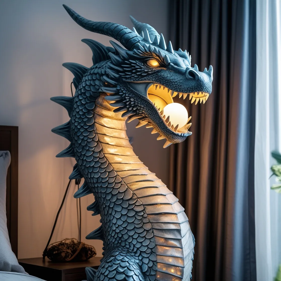 Dragon Lamps: Illuminating Your Space with Majestic Elegance