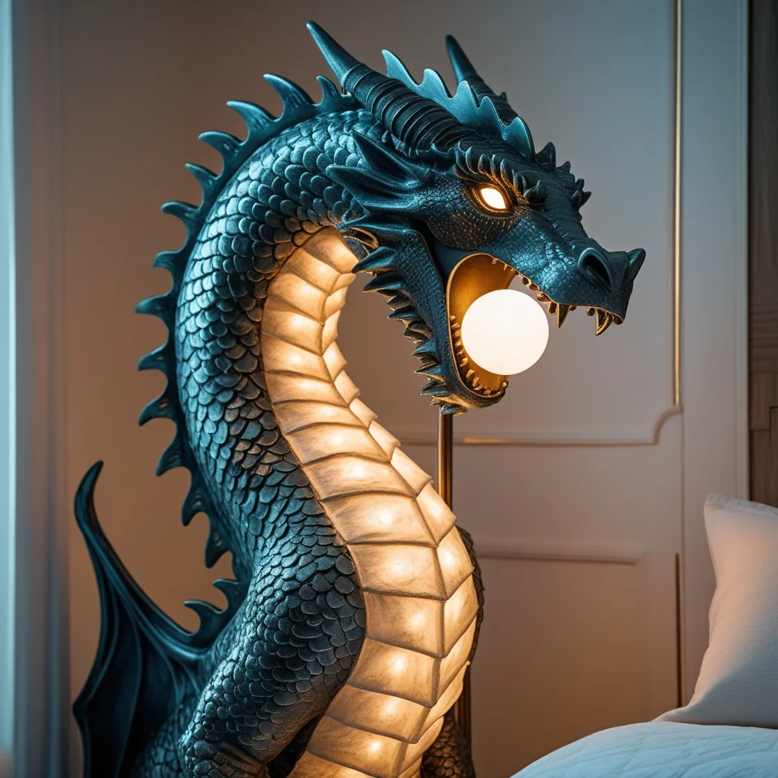 Dragon Lamps: Illuminating Your Space with Majestic Elegance