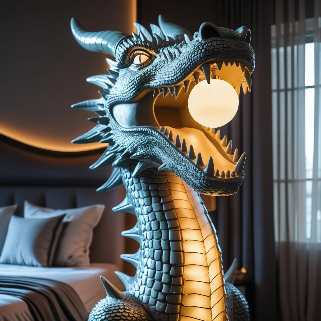 Dragon Lamps: Illuminating Your Space with Majestic Elegance