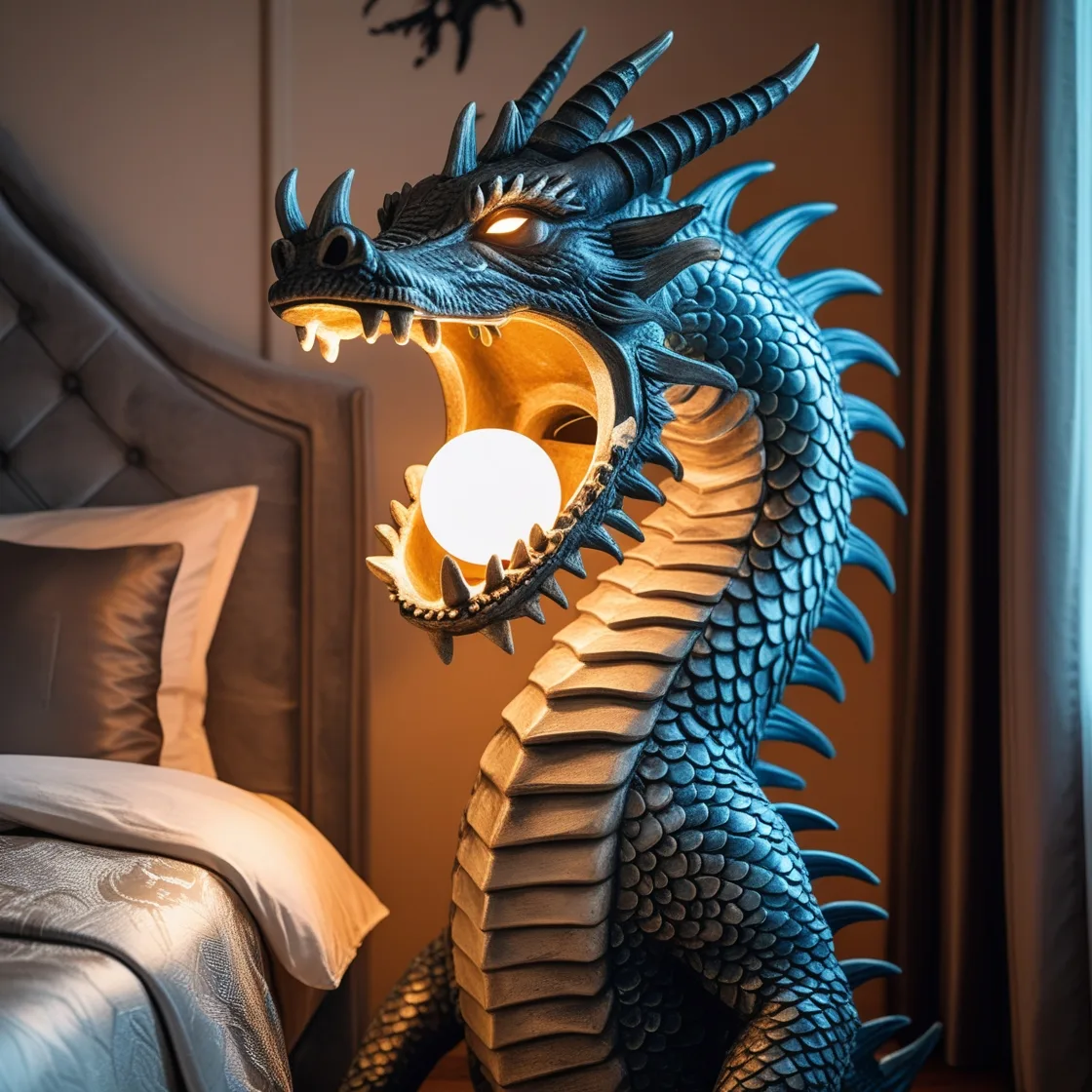 Dragon Lamps: Illuminating Your Space with Majestic Elegance