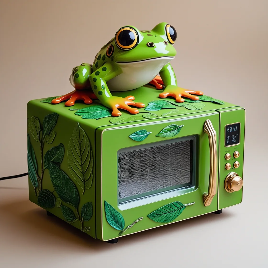 Hop Into Convenience: The Quirky Charm of the Frog Microwave