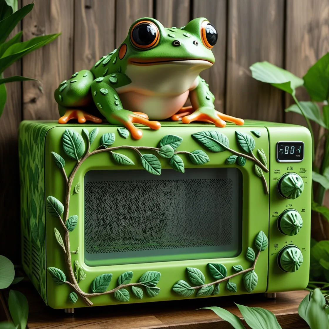 Hop Into Convenience: The Quirky Charm of the Frog Microwave