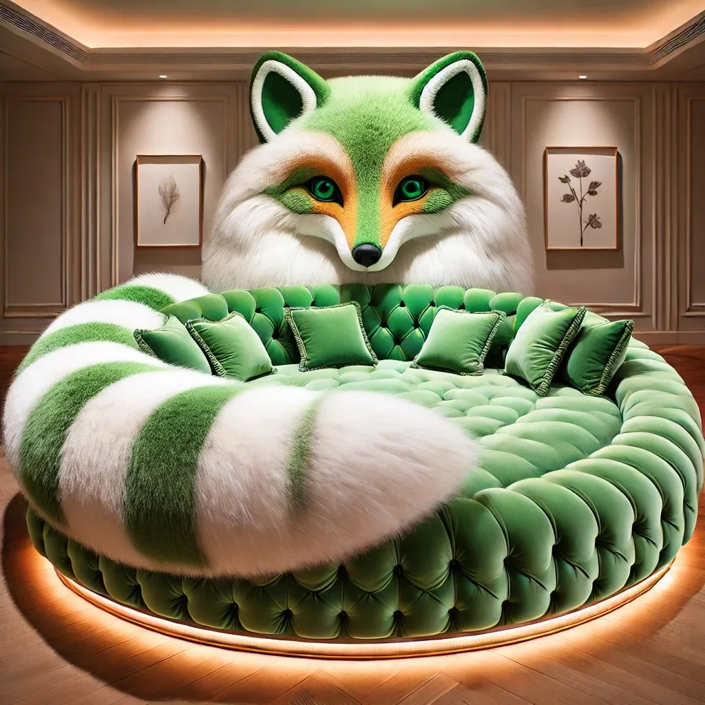 Unleash Cozy Vibes: Transform Your Space with a Giant Fox Couch